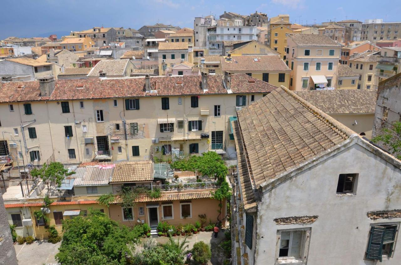 Sofia'S House At The New Fortress Apartment Corfu  Bagian luar foto